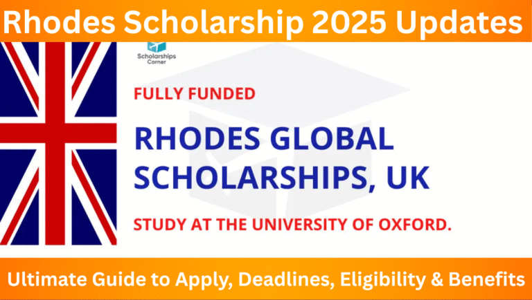 rhodes scholarship 2025