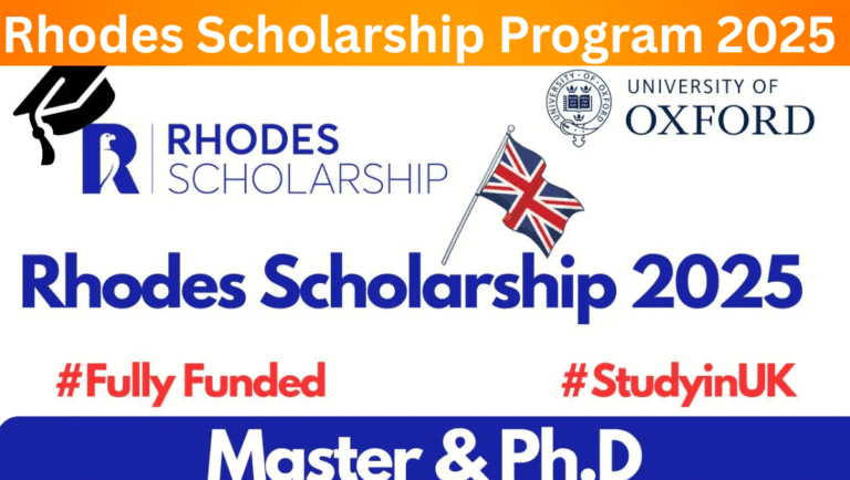 Rhodes Scholarship Program 2025